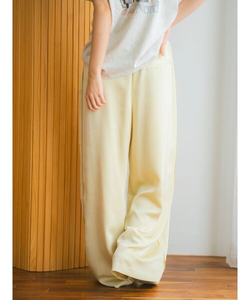 サテンタックワイドパンツ（その他パンツ）｜Ungrid（アングリッド）の