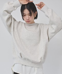 hunch（ハンチ）の「裏起毛 フロッキーロゴ スウェット（スウェット）」