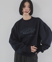 hunch（ハンチ）の「裏起毛 フロッキーロゴ スウェット（スウェット）」