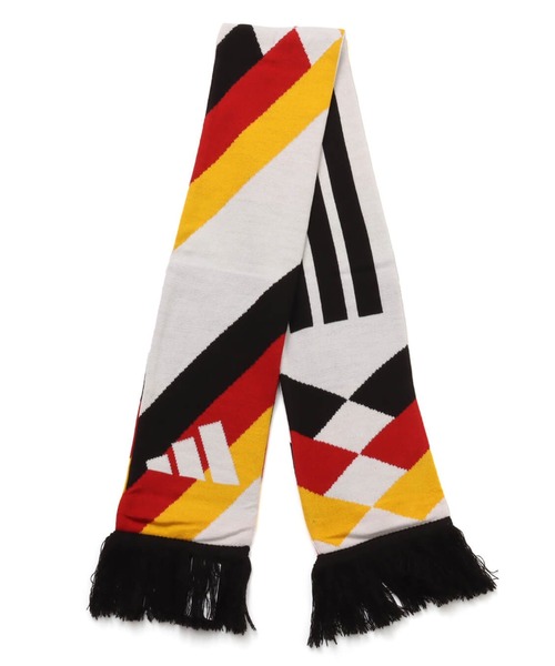 adidas（アディダス）の「adidas ドイツ代表 SCARF / アディダス ドイツ代表 スカーフ（マフラー・メンズ・ホワイト・ONE SIZE）」の3枚目の写真