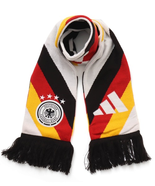 adidas（アディダス）の「adidas ドイツ代表 SCARF / アディダス ドイツ代表 スカーフ（マフラー・メンズ・ホワイト・ONE SIZE）」の4枚目の写真