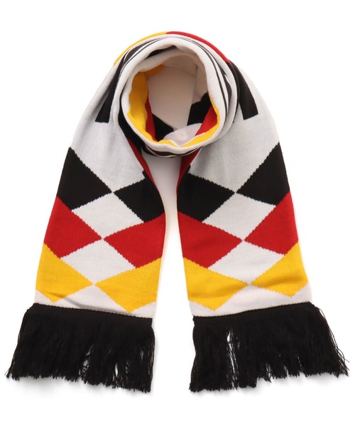 adidas（アディダス）の「adidas ドイツ代表 SCARF / アディダス ドイツ代表 スカーフ（マフラー・メンズ・ホワイト・ONE SIZE）」の5枚目の写真