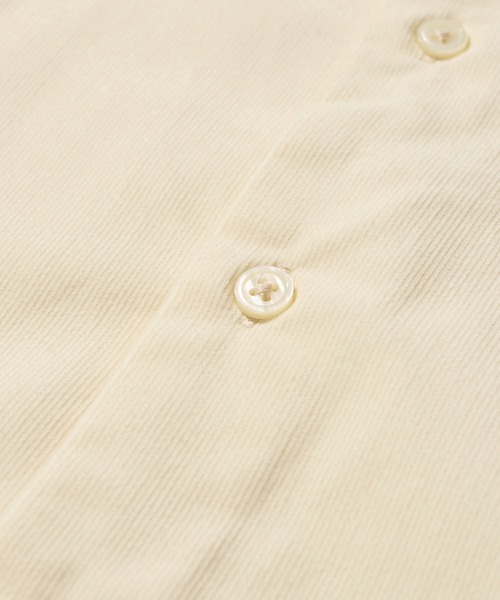 TETE HOMME（テットオム）の「【WEB限定】コーデュロイ ホリゾンタルカラーシャツ（シャツ/ブラウス・メンズ・ブルー/ブラック/アイボリー/ネイビー・MEDIUM/LARGE/X-LARGE）」の22枚目の写真