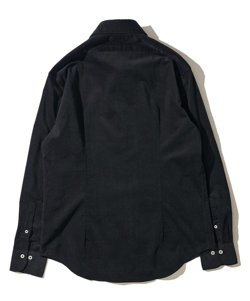 TETE HOMME（テットオム）の「【WEB限定】コーデュロイ ホリゾンタルカラーシャツ（シャツ/ブラウス・メンズ・ブルー/ブラック/アイボリー/ネイビー・MEDIUM/LARGE/X-LARGE）」の14枚目の写真