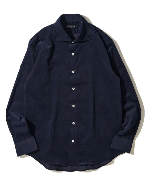 TETE HOMME（テットオム）の「【WEB限定】コーデュロイ ホリゾンタルカラーシャツ（シャツ/ブラウス・メンズ・ブルー/ブラック/アイボリー/ネイビー・MEDIUM/LARGE/X-LARGE）」の17枚目の写真