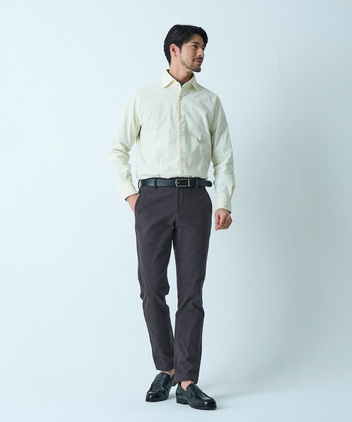 TETE HOMME（テットオム）の「【WEB限定】コーデュロイ ホリゾンタルカラーシャツ（シャツ/ブラウス・メンズ・ブルー/ブラック/アイボリー/ネイビー・MEDIUM/LARGE/X-LARGE）」の10枚目の写真