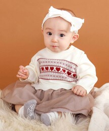 andrea&co. チュールドッキングロンパース andrea&co. チュールドッキングロンパース