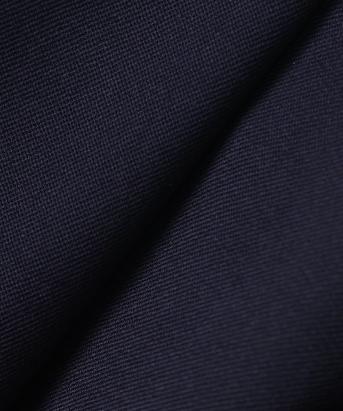 CINOH(チノ)の「BLACK FORMAL NO COLLAR JACKET(ノーカラージャケット・レディース・ブラック/ネイビー/ネイビー系・36/40/38)」の13枚目の写真