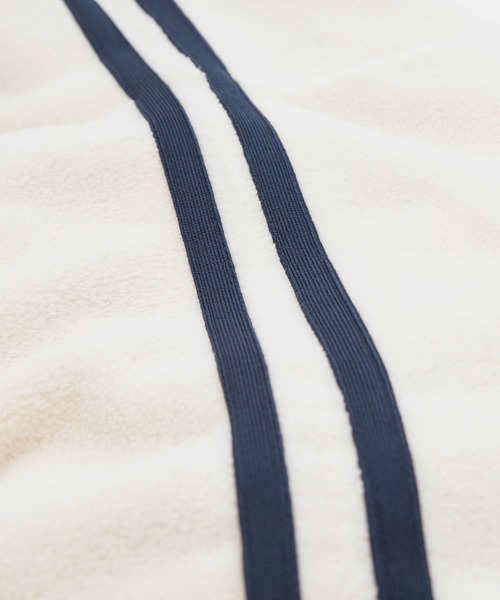 improves（インプローブス）の「【Unisex】フリース ハーフジップ トラック プルオーバー（スウェット・メンズ・アイボリー/ネイビー/チャコール・LARGE/MEDIUM）」の8枚目の写真