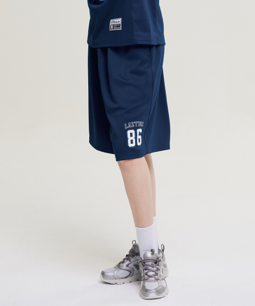 LAZYBEE(レイジービー)の「ジャイアントフィットジャージバミューダショートパンツWパンツネイビー(その他パンツ・レディース・その他・MEDIUM/LARGE/X-LARGE/XX-LARGE/SMALL)」の11枚目の写真