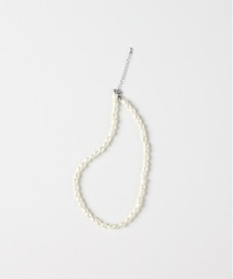 Right-on（ライトオン）の「【Right-on Basic】変形パールネックレス (モダンデザイン / バロックパール / 長さ調整可能 / 上品な印象)（ネックレス）」