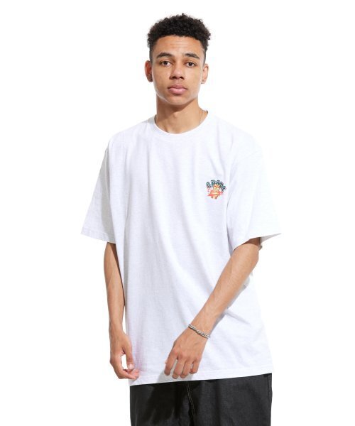 CREAM SODA LAB(クリームソーダラボ)の「スタックアップパク半袖Tシャツライトグレーグリーン(Tシャツ/カットソー・メンズ・その他・XX-LARGE/LARGE/MEDIUM/X-LARGE)」の7枚目の写真