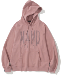 N4ND Drip Logo Pullover Hood - Light Pink