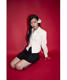 CAPRICIEUX（カプリシュー）の「Jane corset shirt (beige)（シャツ/ブラウス）」