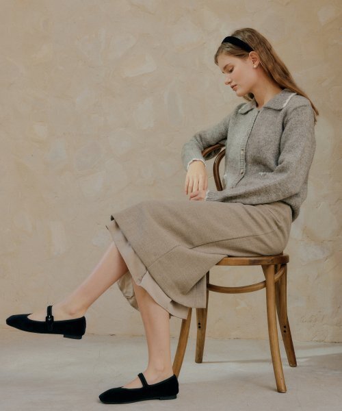 YUPPE(ヨッペ)の「LAYERED SKIRT_BEIGE(スカート・レディース・その他・MEDIUM/SMALL)」の3枚目の写真