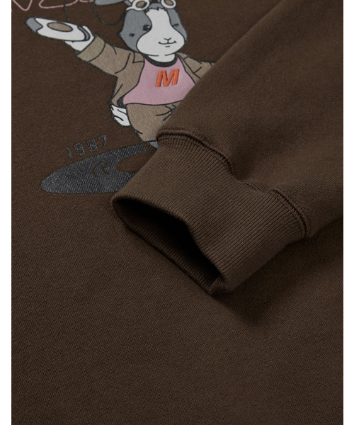 MMLG（エムエムエルジー）の「[Mmlg] LP MELGE SWEAT (WOODY BROWN)（スウェット・レディース・その他・X-LARGE/LARGE/MEDIUM/SMALL）」の5枚目の写真