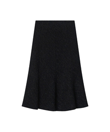 Soline tweed skirt _ Black