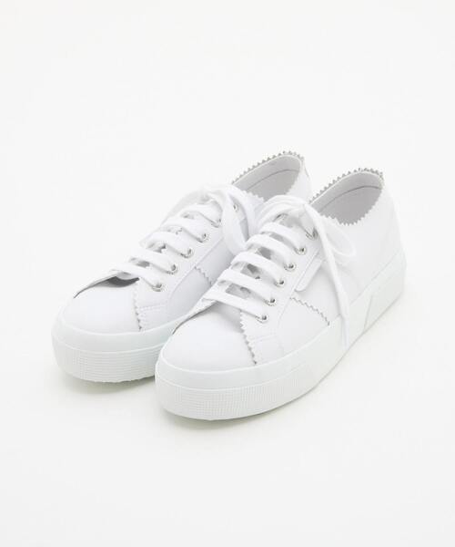 martinique（マルティニーク）の「《別注》【PELLICO×SUPERGA /ペリーコ×スペルガ 】SP25 0000-4（スニーカー・レディース・ホワイト・35/36/37/38）」の2枚目の写真