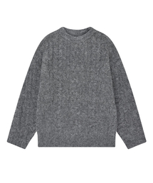 Cable Knit Gray
