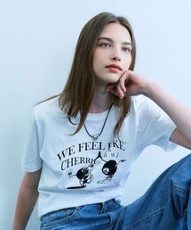 ADAUL（アダウル）の「WFL Printed T-Shirt - Ivory（Tシャツ/カットソー）」
