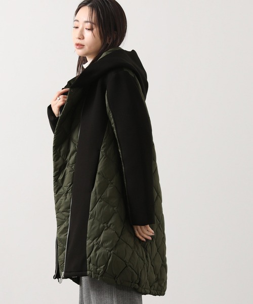 MARECHAL TERRE（マルシャルテル）の「ダンボールフードダウン（ダウンジャケット/コート・レディース・ブラック系・FREE）」の9枚目の写真