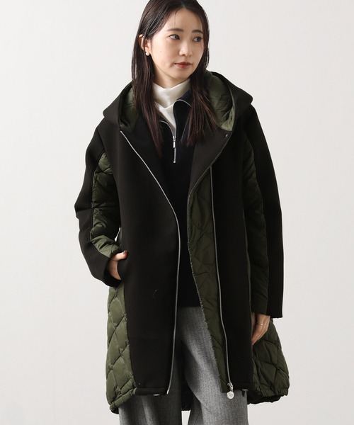 MARECHAL TERRE（マルシャルテル）の「ダンボールフードダウン（ダウンジャケット/コート・レディース・ブラック系・FREE）」の12枚目の写真