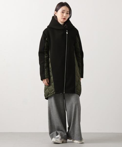 MARECHAL TERRE（マルシャルテル）の「ダンボールフードダウン（ダウンジャケット/コート・レディース・ブラック系・FREE）」の13枚目の写真