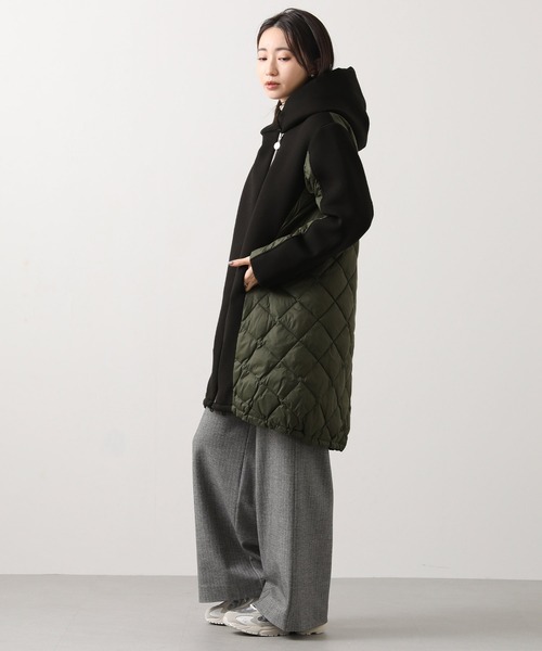 MARECHAL TERRE（マルシャルテル）の「ダンボールフードダウン（ダウンジャケット/コート・レディース・ブラック系・FREE）」の14枚目の写真