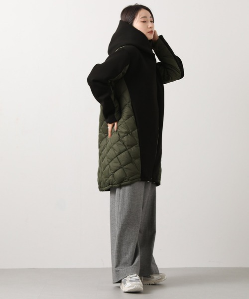 MARECHAL TERRE（マルシャルテル）の「ダンボールフードダウン（ダウンジャケット/コート・レディース・ブラック系・FREE）」の15枚目の写真