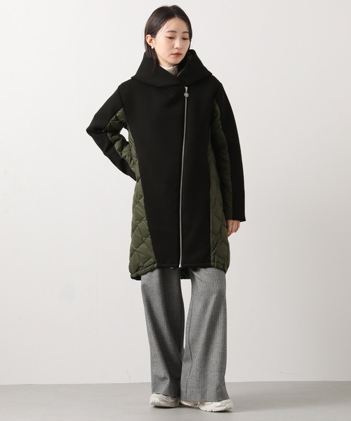 MARECHAL TERRE（マルシャルテル）の「ダンボールフードダウン（ダウンジャケット/コート・レディース・ブラック系・FREE）」の16枚目の写真