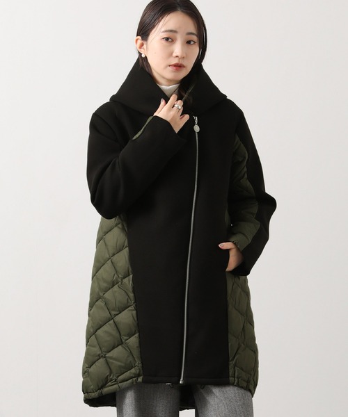 MARECHAL TERRE（マルシャルテル）の「ダンボールフードダウン（ダウンジャケット/コート・レディース・ブラック系・FREE）」の17枚目の写真