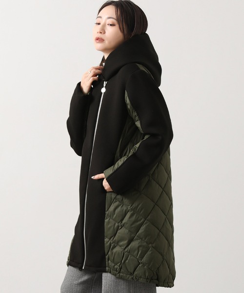 MARECHAL TERRE（マルシャルテル）の「ダンボールフードダウン（ダウンジャケット/コート・レディース・ブラック系・FREE）」の18枚目の写真