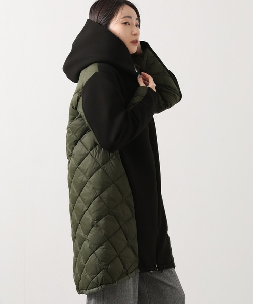 MARECHAL TERRE（マルシャルテル）の「ダンボールフードダウン（ダウンジャケット/コート・レディース・ブラック系・FREE）」の19枚目の写真