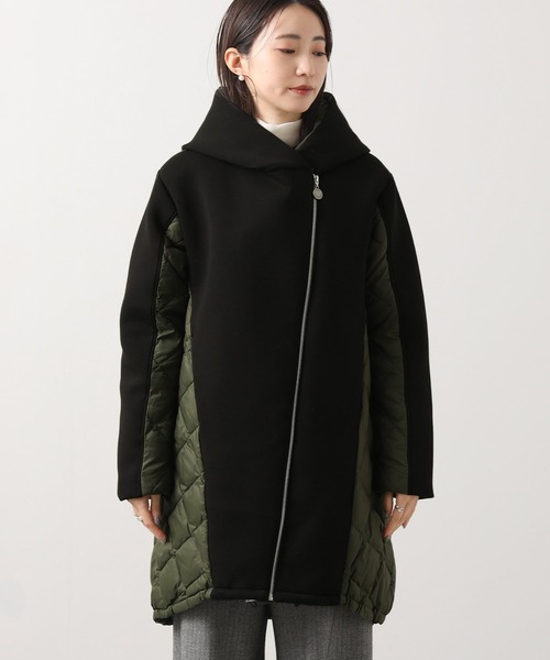 MARECHAL TERRE（マルシャルテル）の「ダンボールフードダウン（ダウンジャケット/コート・レディース・ブラック系・FREE）」の21枚目の写真