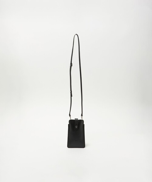 UNITED ARROWS（ユナイテッドアローズ）の「レザーライク モバイルケース（スマホケース/カバー・メンズ・ダークグリーン/ブラック/ダークブラウン/ネイビー・FREE）」の2枚目の写真