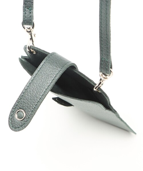 UNITED ARROWS（ユナイテッドアローズ）の「レザーライク モバイルケース（スマホケース/カバー・メンズ・ダークグリーン/ブラック/ダークブラウン/ネイビー・FREE）」の10枚目の写真