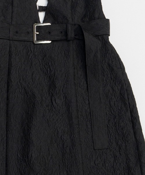 MAISON SPECIAL（メゾンスペシャル）の「Jacquard Camisole One-Piece/ジャガードキャミワンピース（ワンピース・レディース・ピンク/ブルー/ブラック・38/36）」の10枚目の写真