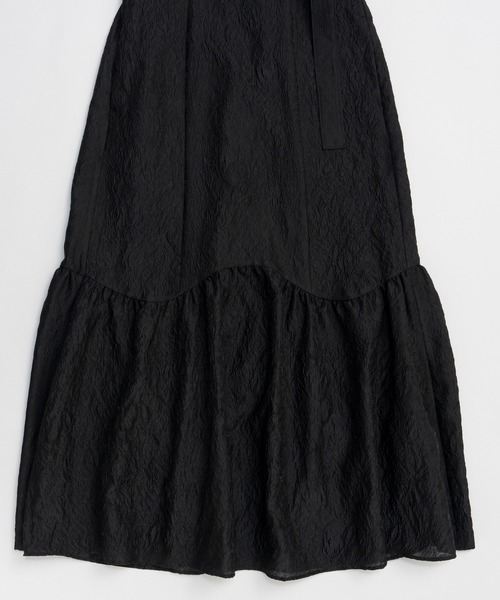 MAISON SPECIAL（メゾンスペシャル）の「Jacquard Camisole One-Piece/ジャガードキャミワンピース（ワンピース・レディース・ピンク/ブルー/ブラック・38/36）」の12枚目の写真