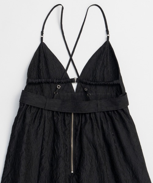 MAISON SPECIAL（メゾンスペシャル）の「Jacquard Camisole One-Piece/ジャガードキャミワンピース（ワンピース・レディース・ピンク/ブルー/ブラック・38/36）」の15枚目の写真