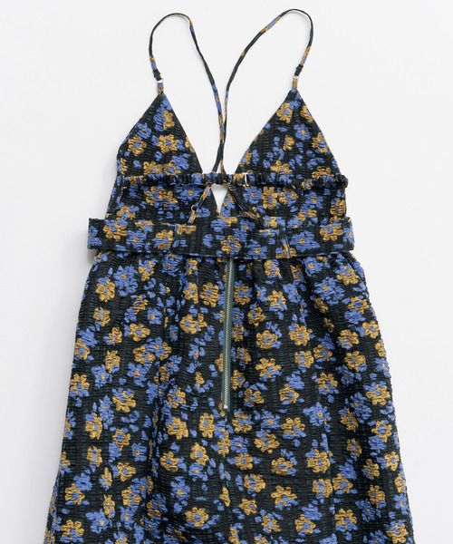 MAISON SPECIAL（メゾンスペシャル）の「Jacquard Camisole One-Piece/ジャガードキャミワンピース（ワンピース・レディース・ピンク/ブルー/ブラック・38/36）」の21枚目の写真