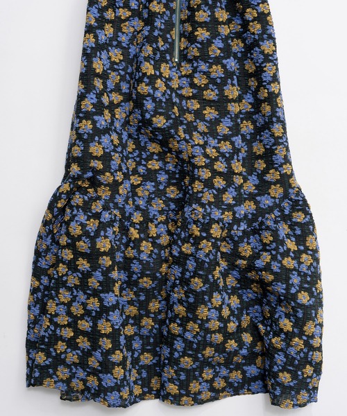 MAISON SPECIAL（メゾンスペシャル）の「Jacquard Camisole One-Piece/ジャガードキャミワンピース（ワンピース・レディース・ピンク/ブルー/ブラック・38/36）」の22枚目の写真