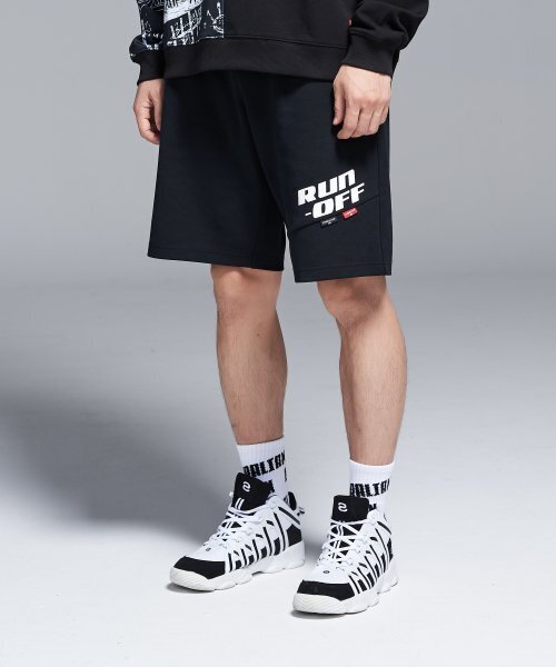 CORALIAN(コラリアン)の「ランオフ ベーシック スウェット ショートパンツ ブラック(その他パンツ・メンズ・その他・S/M/L/XL/2XL/XS)」の4枚目の写真
