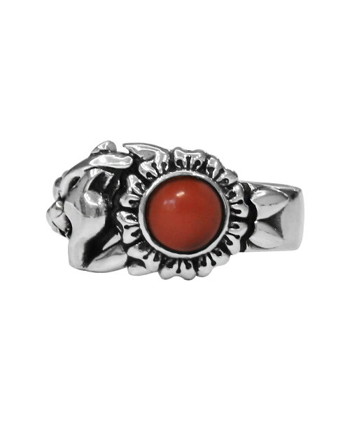ANONYMOUS ARTISAN(アノニマスアルティザン)の「Panther Flower Ring - Rose Coral(リング・レディース・その他・12号/13号/14号/15号/16号/17号/18号/19号/20号/21号/27号/28/30/23号/24号/22号/25号/26号/29号)」の3枚目の写真
