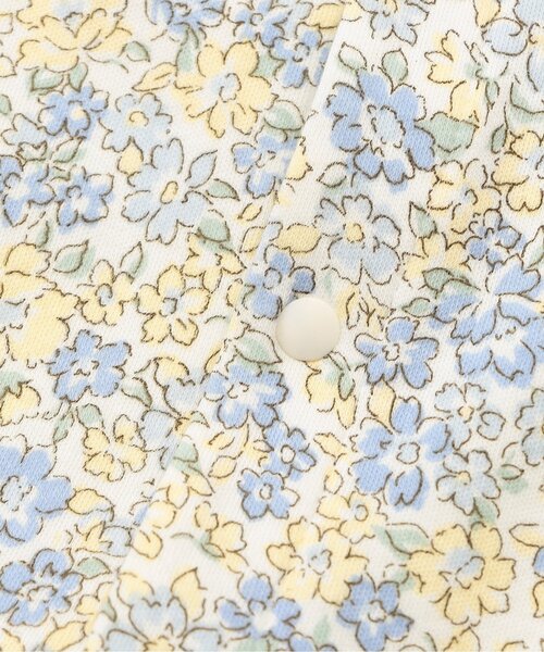 Ampersand（アンパサンド）の「【リンク】小花柄カバーオール（ロンパース・キッズ・サックスブルー/ピンク・80/70/60）」の9枚目の写真