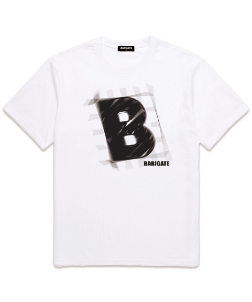 BARIGATE(バリゲート)の「B#オーバーフィット半袖Tシャツ(BS025)ホワイト(Tシャツ/カットソー・レディース・その他・SMALL/MEDIUM/LARGE/X-LARGE/XX-LARGE)」の1枚目の写真