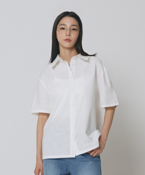 Linen Basic Shirt_White