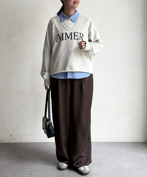 Chez toi（シェトワ）の「ロゴスウェット（Tシャツ/カットソー）」 - WEAR