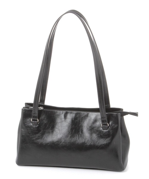 LAKOLE（ラコレ）の「3ポケット横長バッグ / 635602（ハンドバッグ・レディース・オフホワイト/ブラック・FREE）」の5枚目の写真