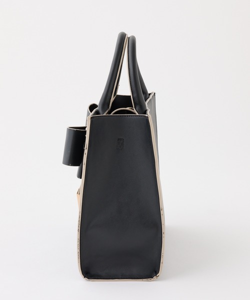 one after another NICE CLAUP(ワンアフターアナザーナイスクラップ)の「【WEB限定】リボントートバッグ(トートバッグ・レディース・ミント/アイボリー/ブラック/ピンクベージュ・FREE)」の13枚目の写真