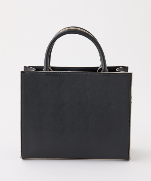 CHANEL ブラック トートバッグ リボン付きラスト１点★値下げ不可 CHANEL（シャネル） Cambon Line Tote Bag カンボン ライン トート
